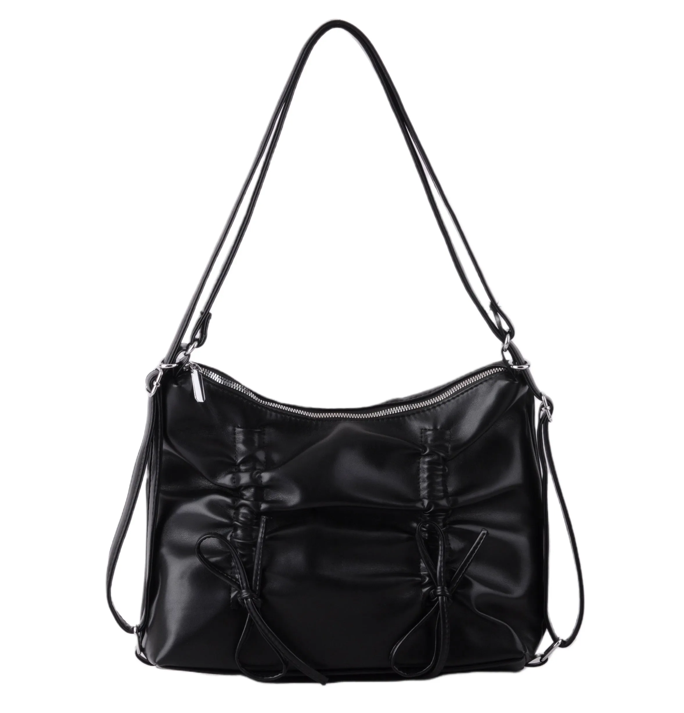 1695 - Large Shoulder Bag with Mini Bows