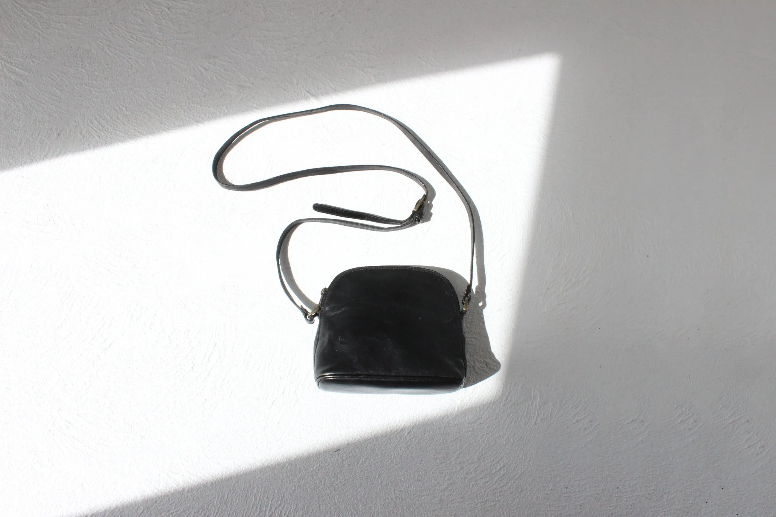 90s Cellini Black Leather Handbag
