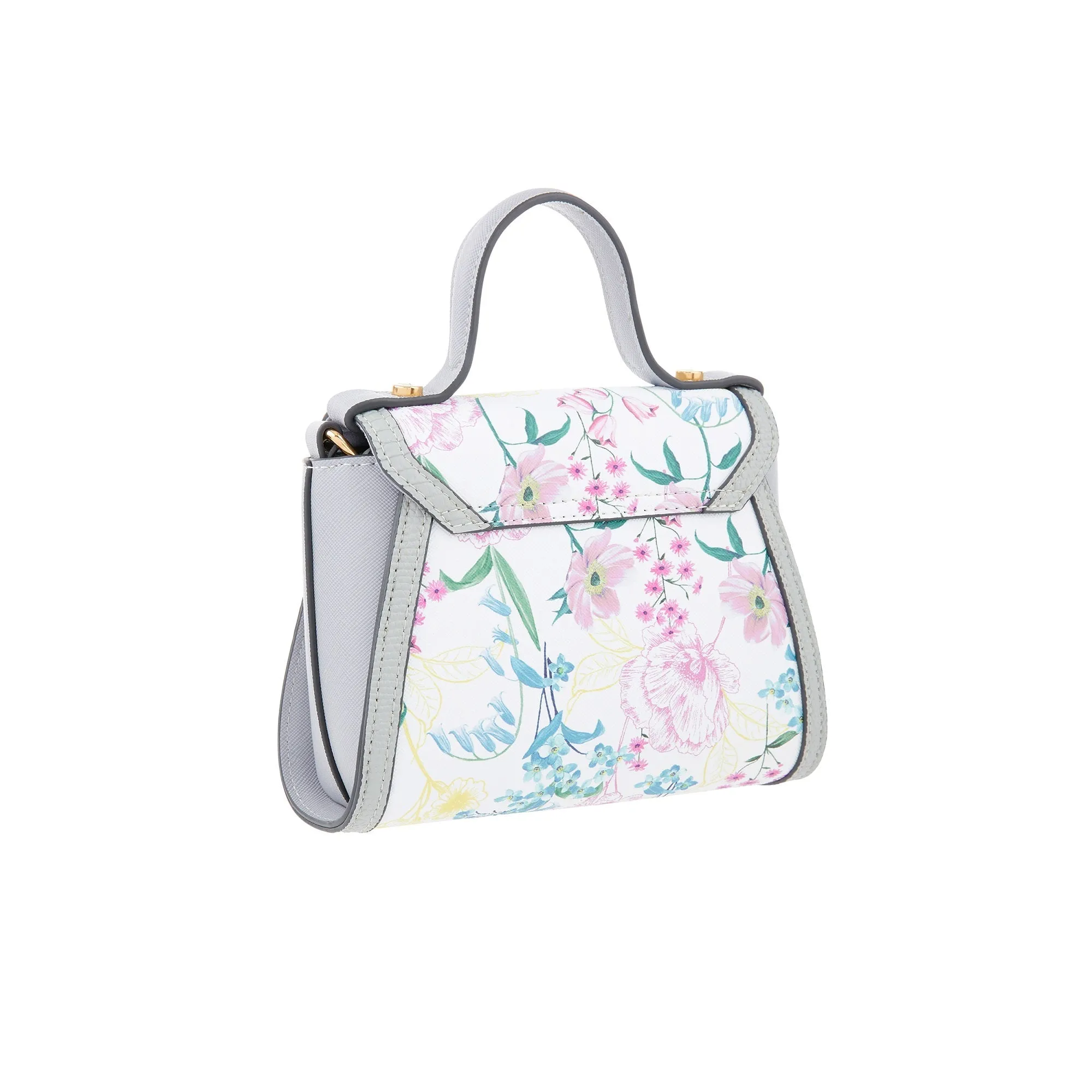 Accessorize London Women's Printed Tilly Tophandle Pastel-Multi