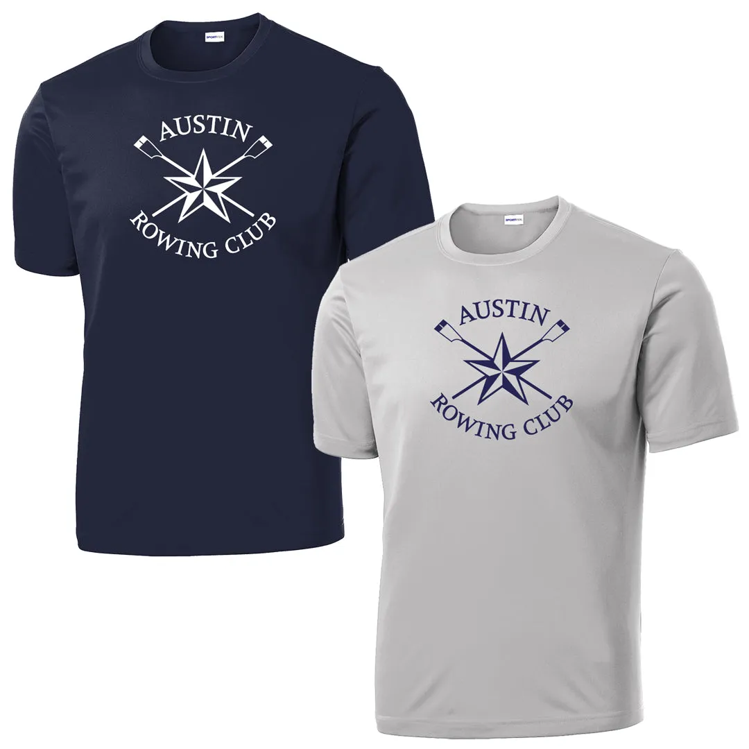 Austin Rowing Club Men's/Unisex Poly Performance Tee