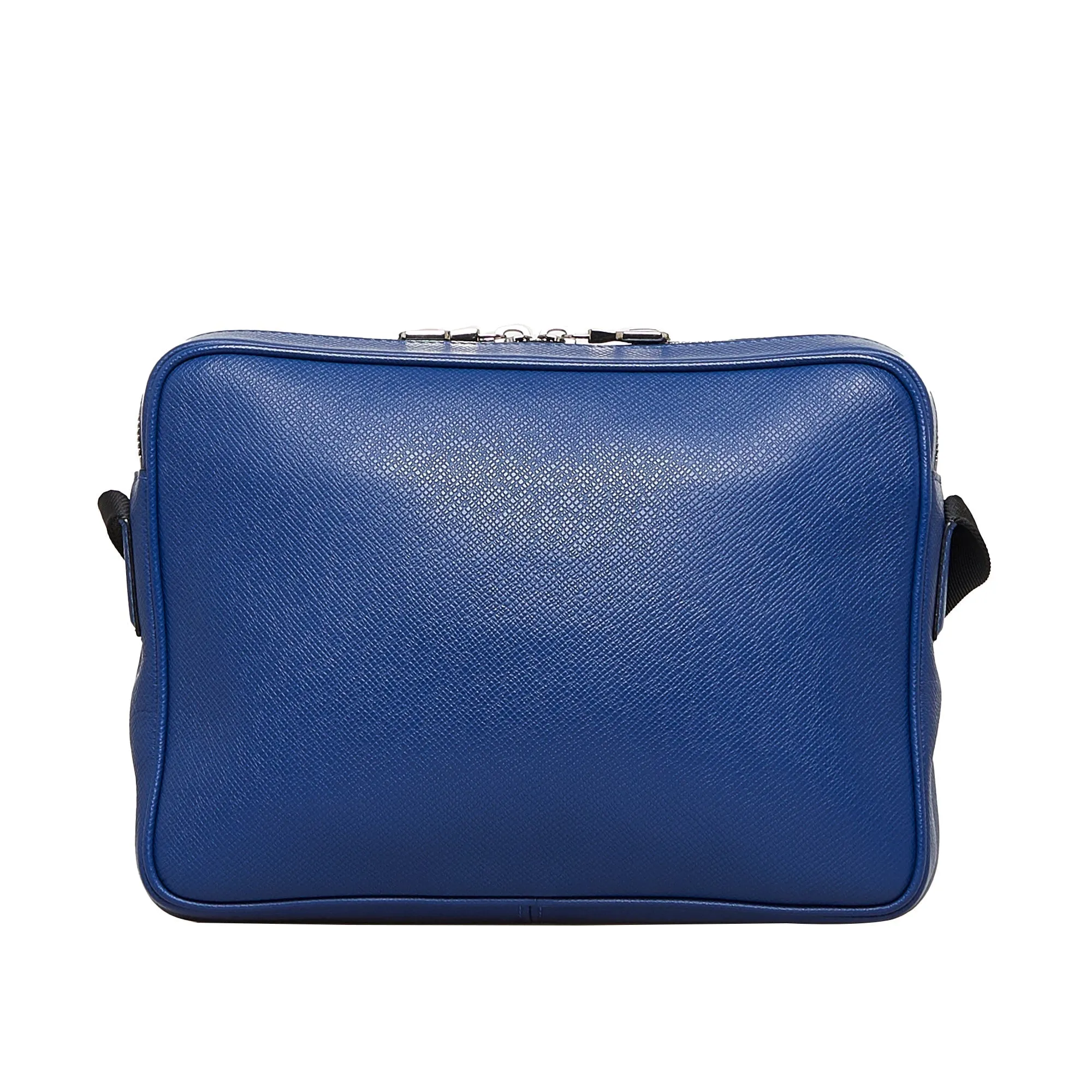 Blue Louis Vuitton Taiga Outdoor Messenger PM Crossbody Bag