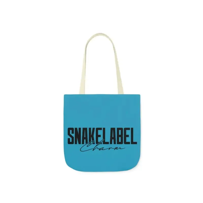 Canvas Tote Bag with 5 Color Straps - Lightweight & Durable