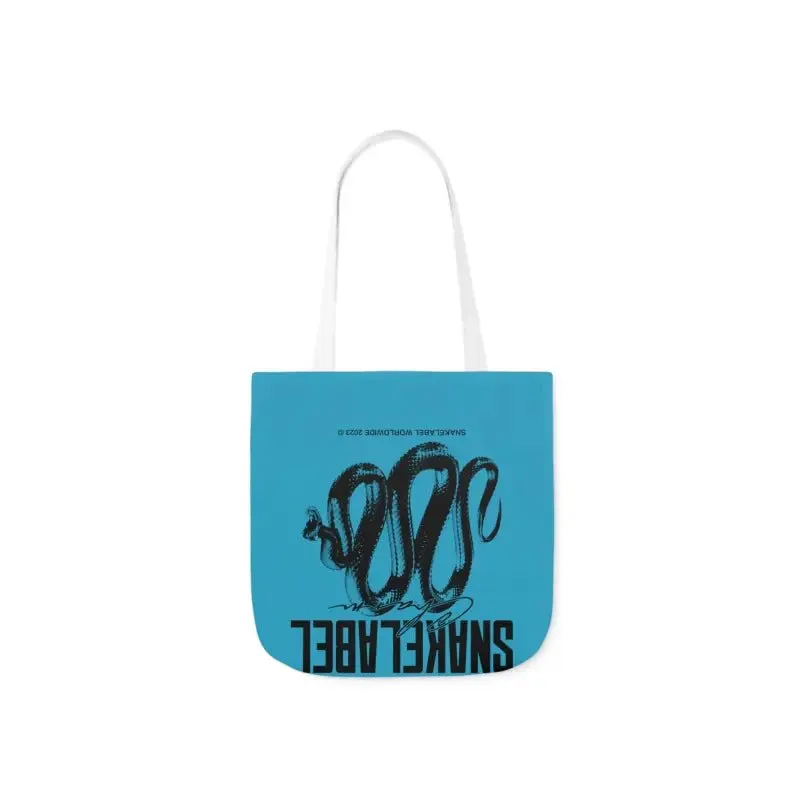 Canvas Tote Bag with 5 Color Straps - Lightweight & Durable