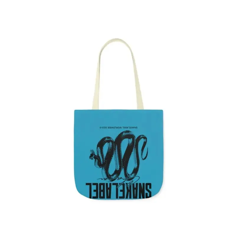 Canvas Tote Bag with 5 Color Straps - Lightweight & Durable