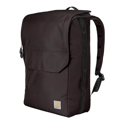 Carhartt B0000442 Unisex 21L TopLoad Backpack Water Resistant Coated Canvas Base with Laptop Sleave