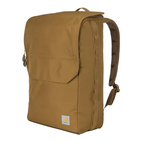 Carhartt B0000442 Unisex 21L TopLoad Backpack Water Resistant Coated Canvas Base with Laptop Sleave