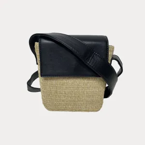 Celeste Crossbody Raffia Bag