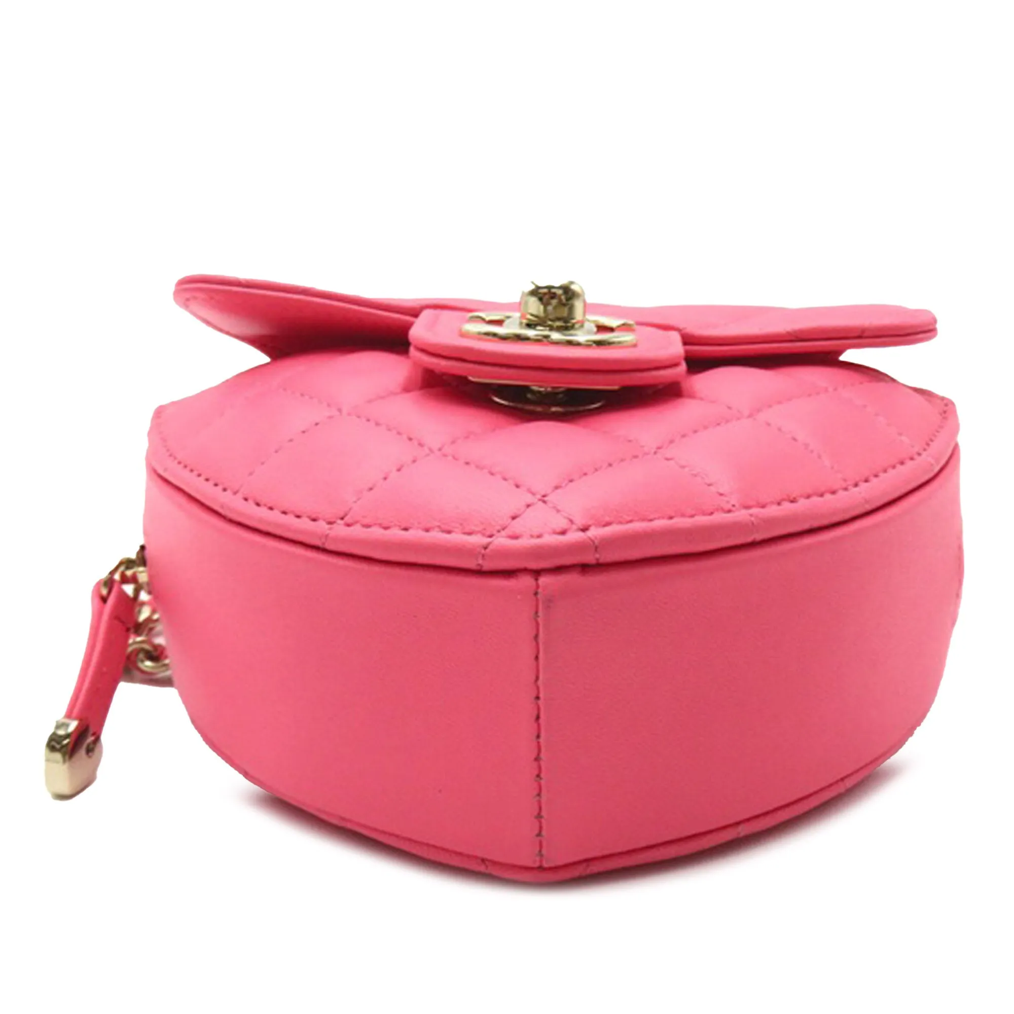 Chanel Mini Lambskin CC in Love Heart Crossbody Crossbody Bag
