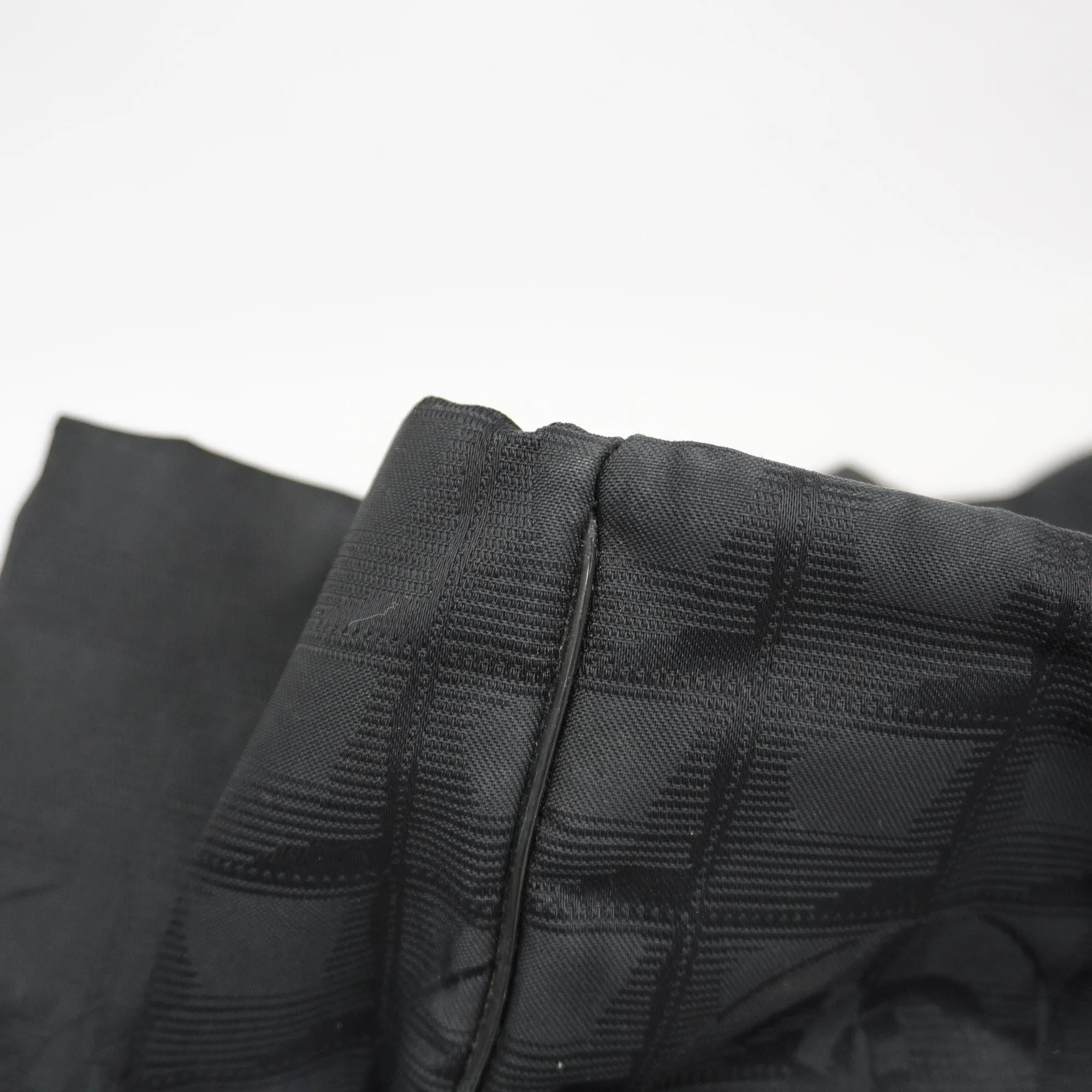 CHANELAuth  New Travel Line Tote Bag Women's Nylon Canvas Tote Bag Black