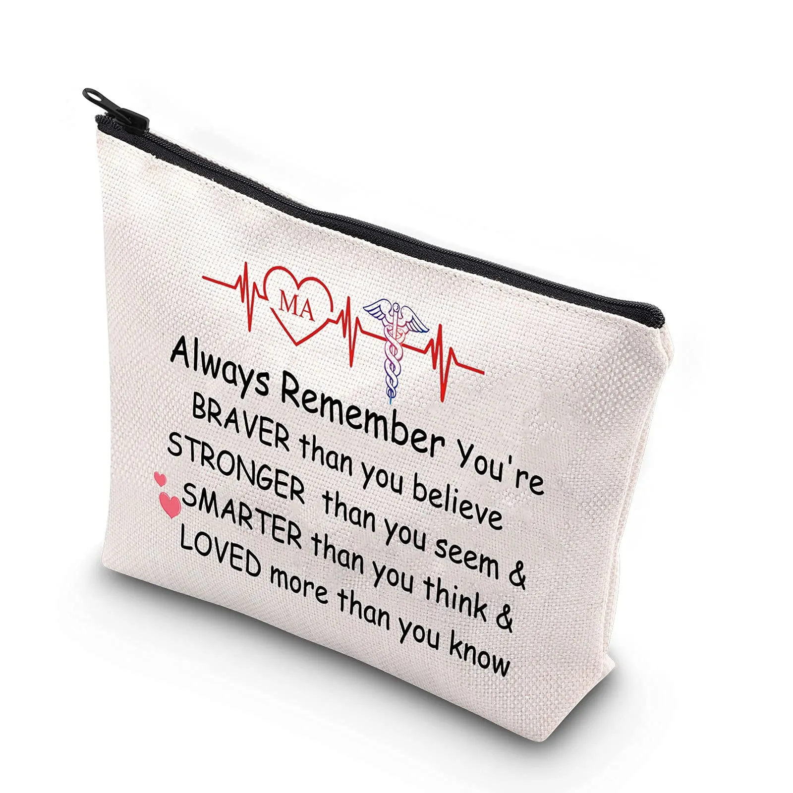 CMNIM Medical Assistant Gifts Medical Assistant Bag Makeup Cosmetic Gifts for Medical Assistant Students Accessories Travel Bags Zipper Pouch (Medical Assistant Makeup Bag)