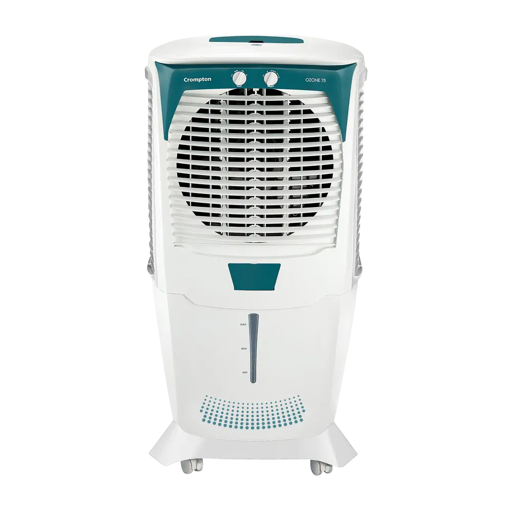 Crompton DAC 751 OZONE 75 Litres Desert Air Cooler (Air Deflection White)