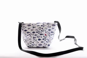 Crossbody Bag Small - Shark Fin Fish