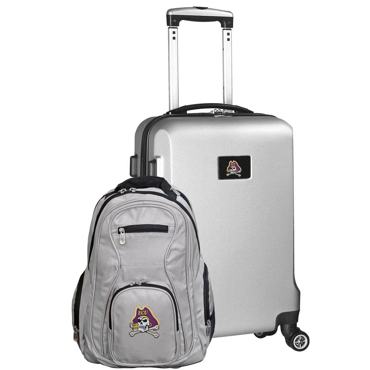 East Carolina Pirates Deluxe 2-Piece Backpack and Carry-on Set