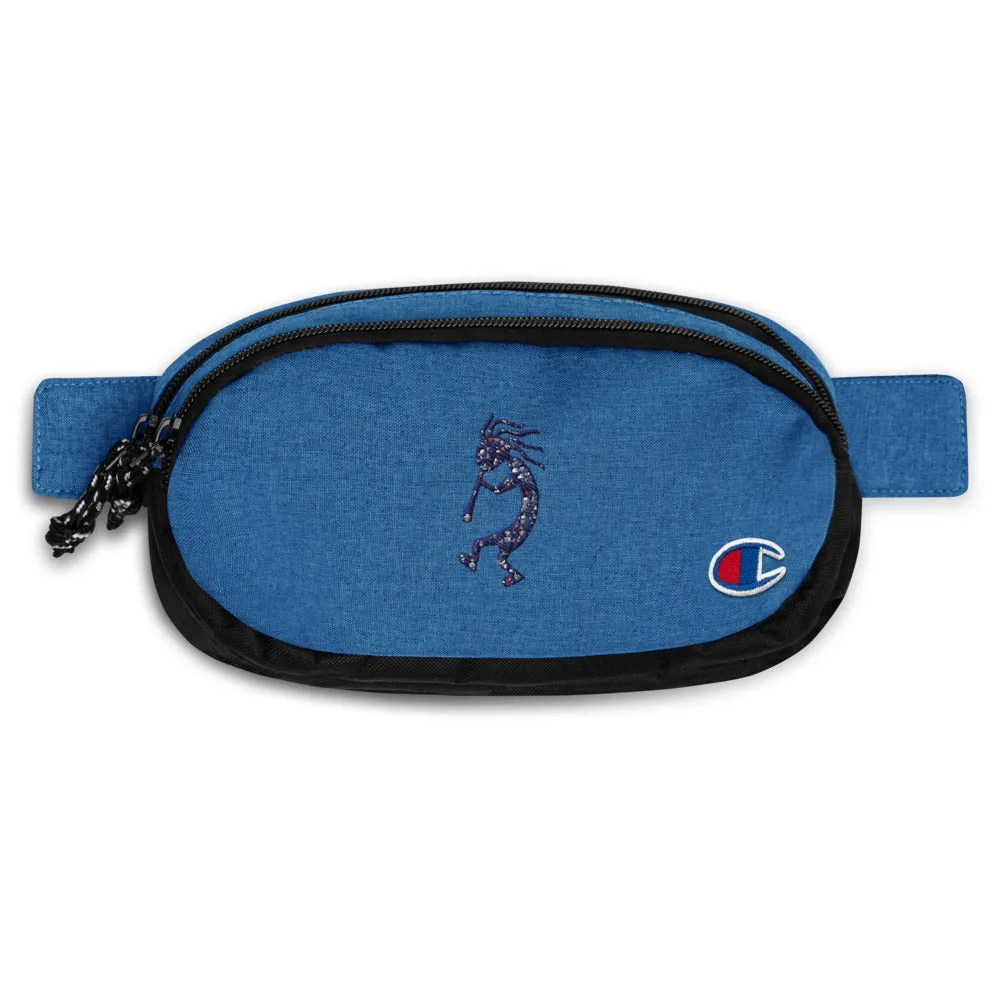 Embrodiered Champion fanny pack Kokopelli Single