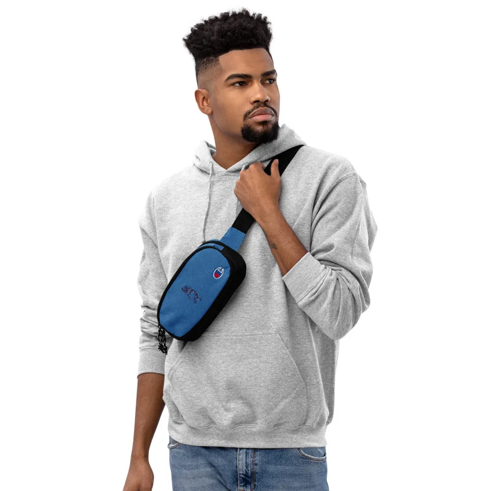 Embrodiered Champion fanny pack Kokopelli Single