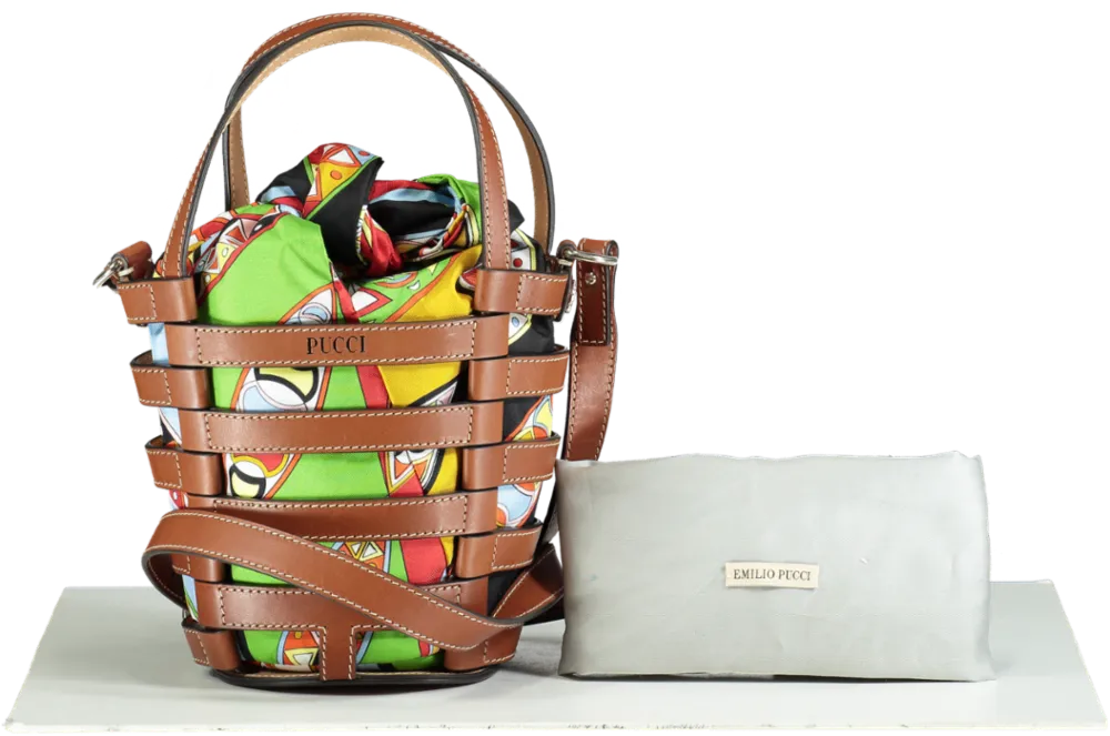 Emilio Pucci Lido Mini Bucket Bag