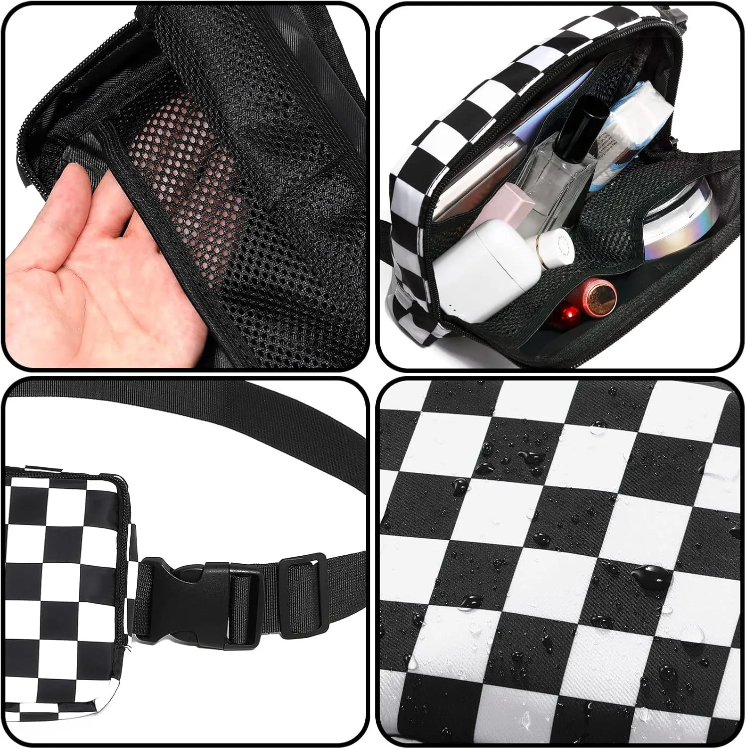 Fanny Pack,Belt Bag,40 Inch Asjustable Strap Everywhere Belt Bag,for Women and Men