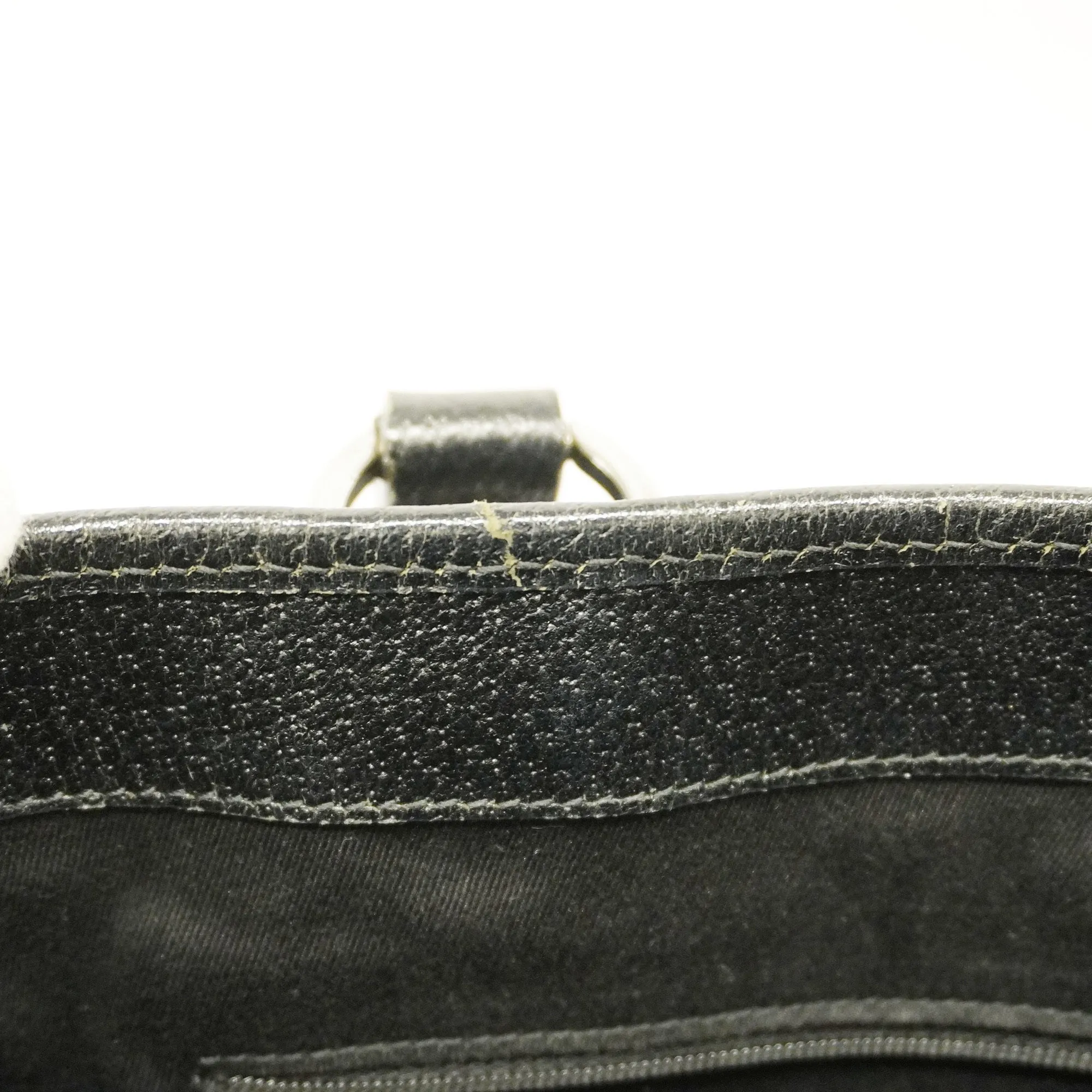 GUCCI  GG Canvas Tote Bag 113019 Women's Tote Bag Black