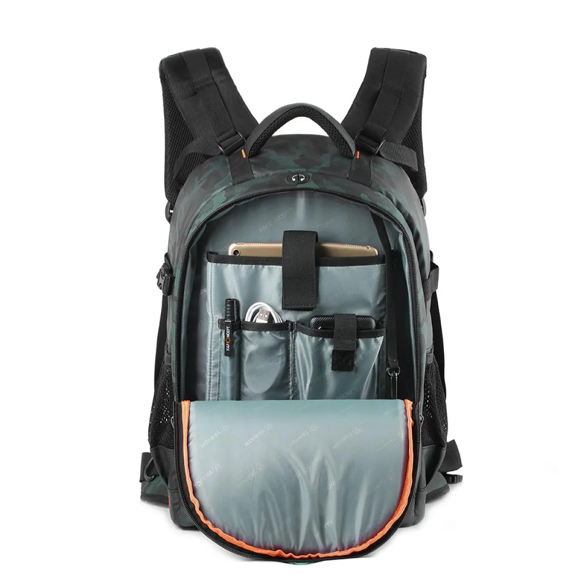 K&F Concept Multifunctional Large DSLR Camera Backpack for Travel Outdoor Photography