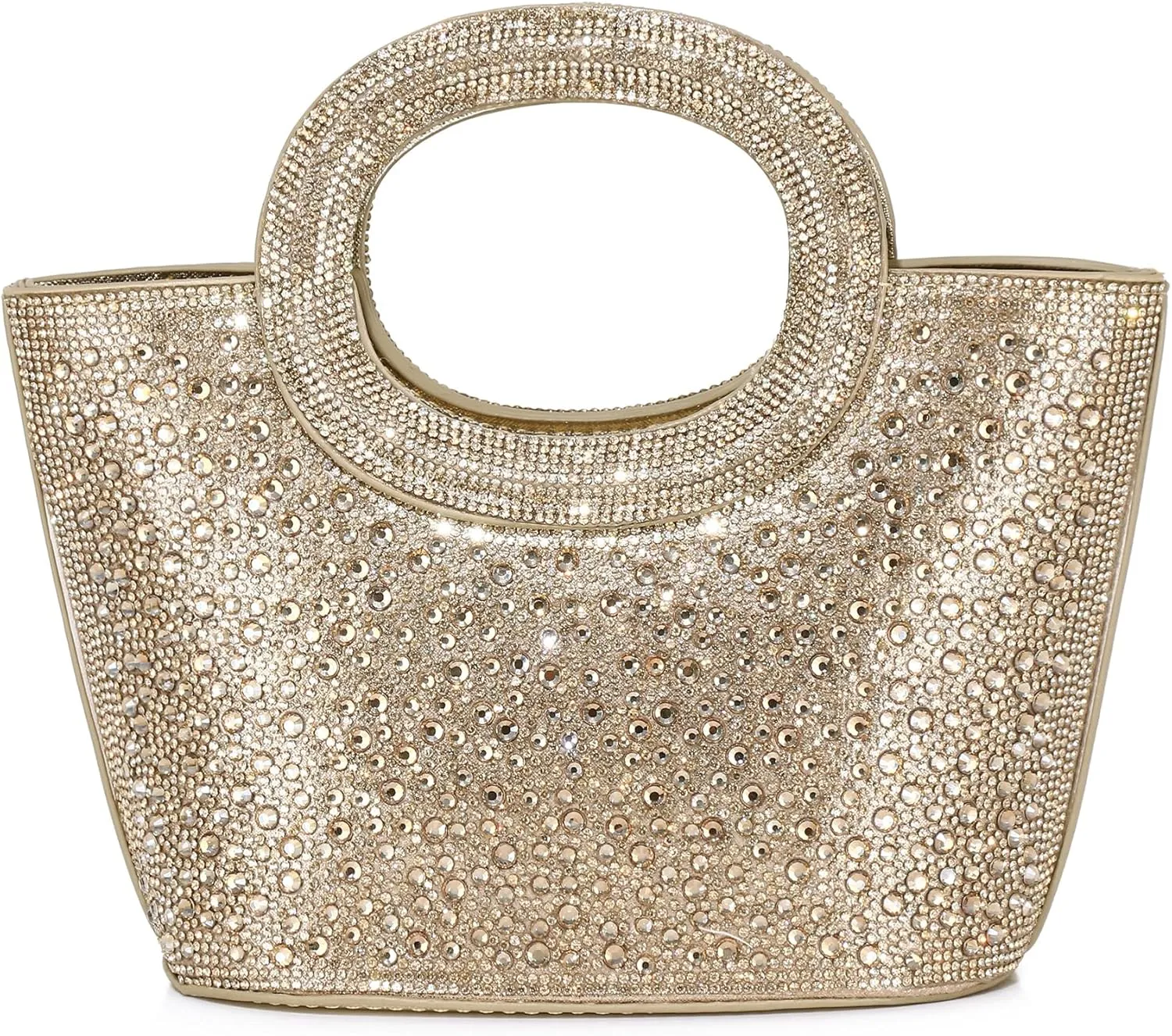 Labair Women Evening Bags Rhinestone Clutch Purse Glitter Sparkly Mini Handbag Crossbody bag for Wedding Formal Prom.