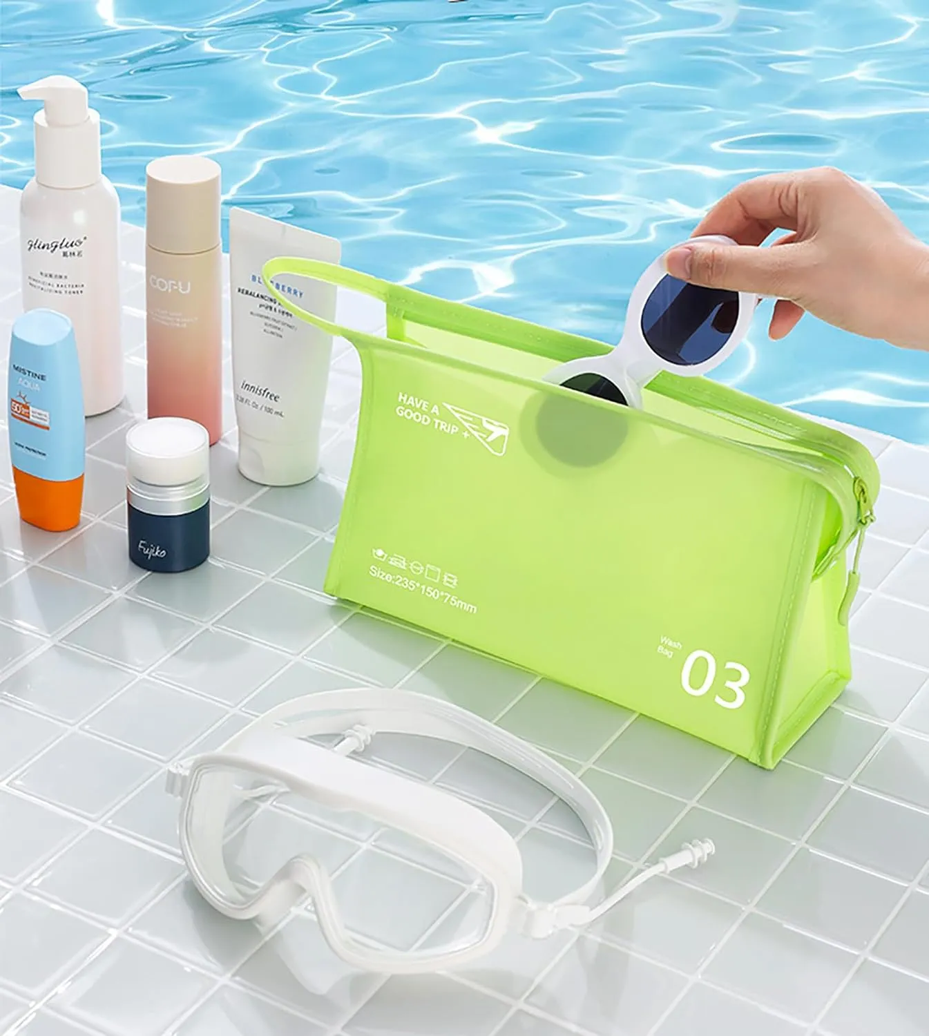 Macaron Jelly Toiletry Bag