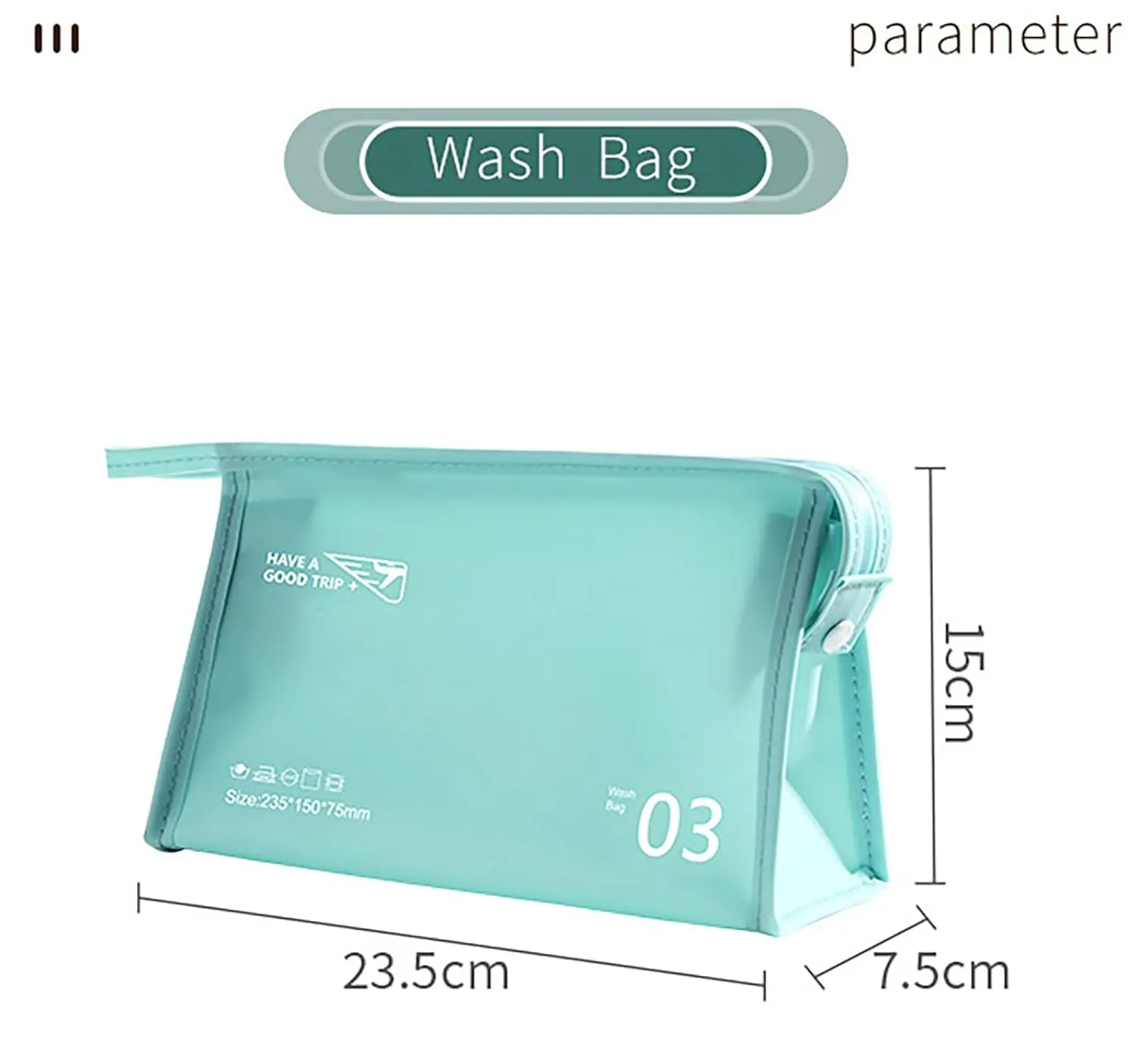 Macaron Jelly Toiletry Bag
