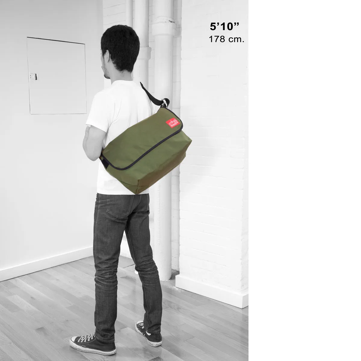 Manhattan Portage Vintage Messenger Bag (LG)