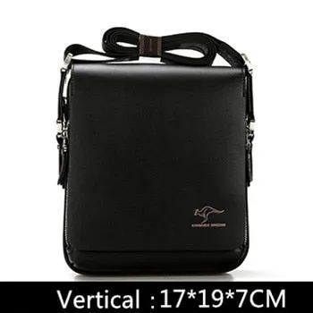 Men's Luxury Leather Shoulder Bag – Classic Vintage Messenger & Business Crossbody Bag
