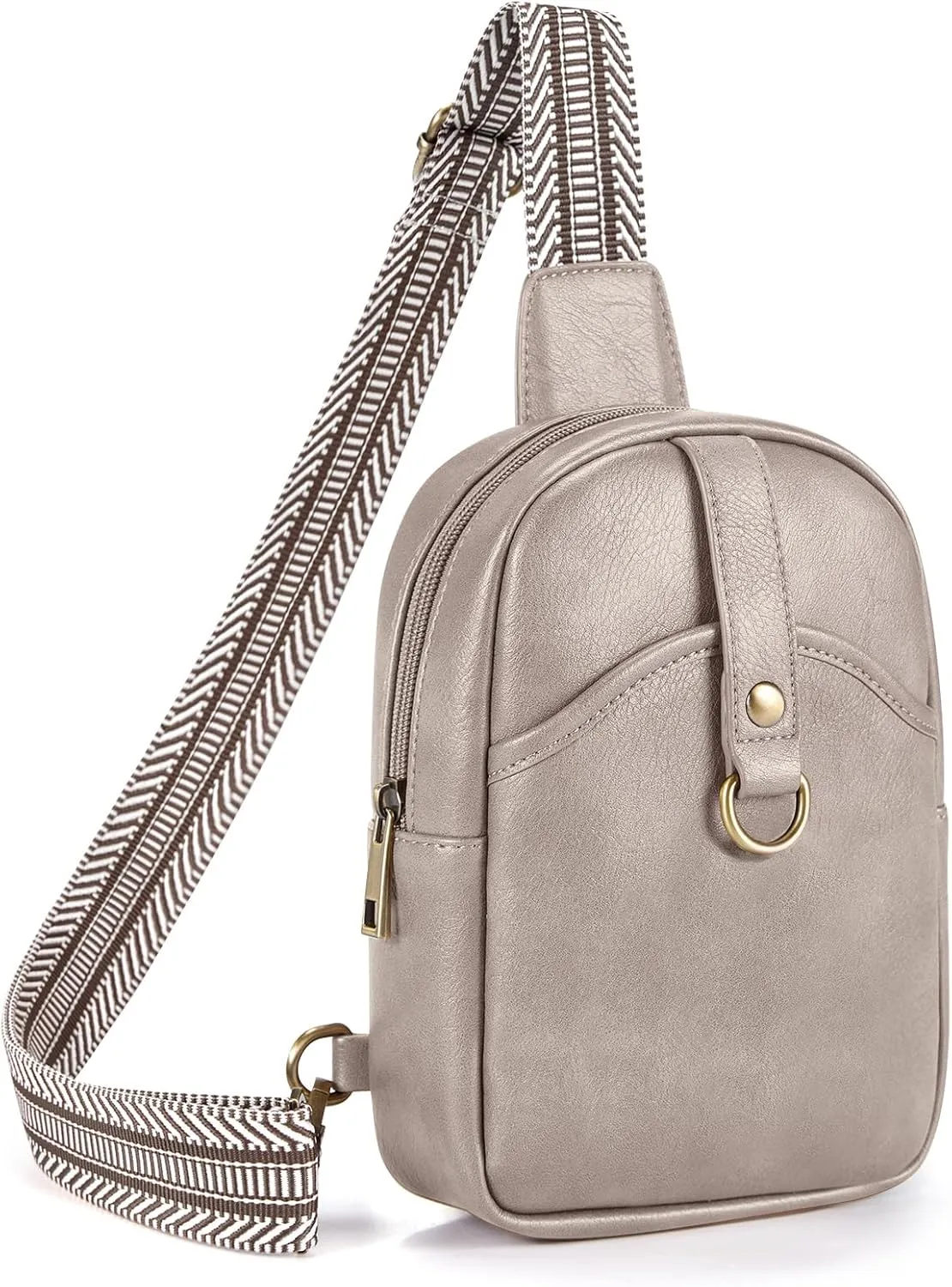 Missnie Small Shoulder Sling bag for Women PU Leather Bag