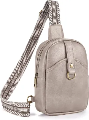 Missnie Small Shoulder Sling bag for Women PU Leather Bag