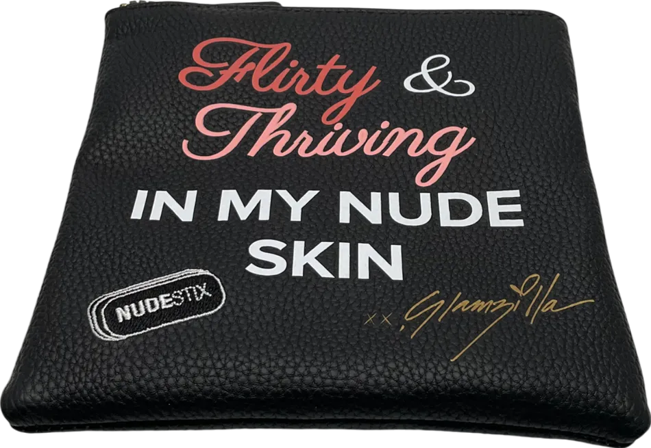 Nudestix Black Cosmetic Pouch One Size