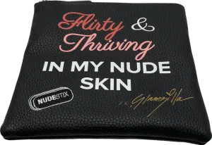 Nudestix Black Cosmetic Pouch One Size