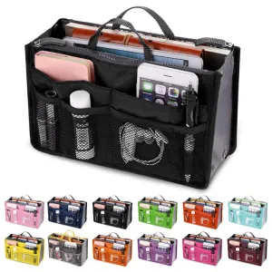 Organizer Insert Bag Women Nylon Travel Insert