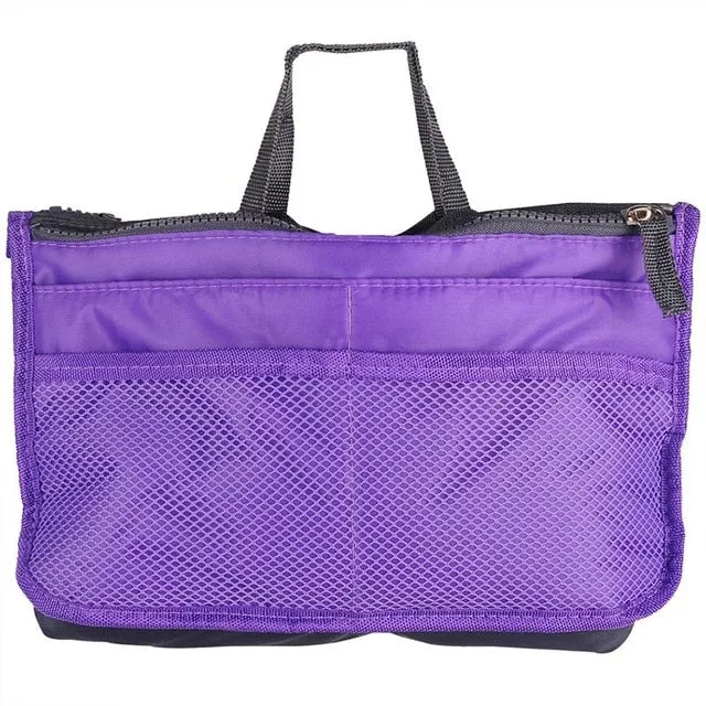 Organizer Insert Bag Women Nylon Travel Insert