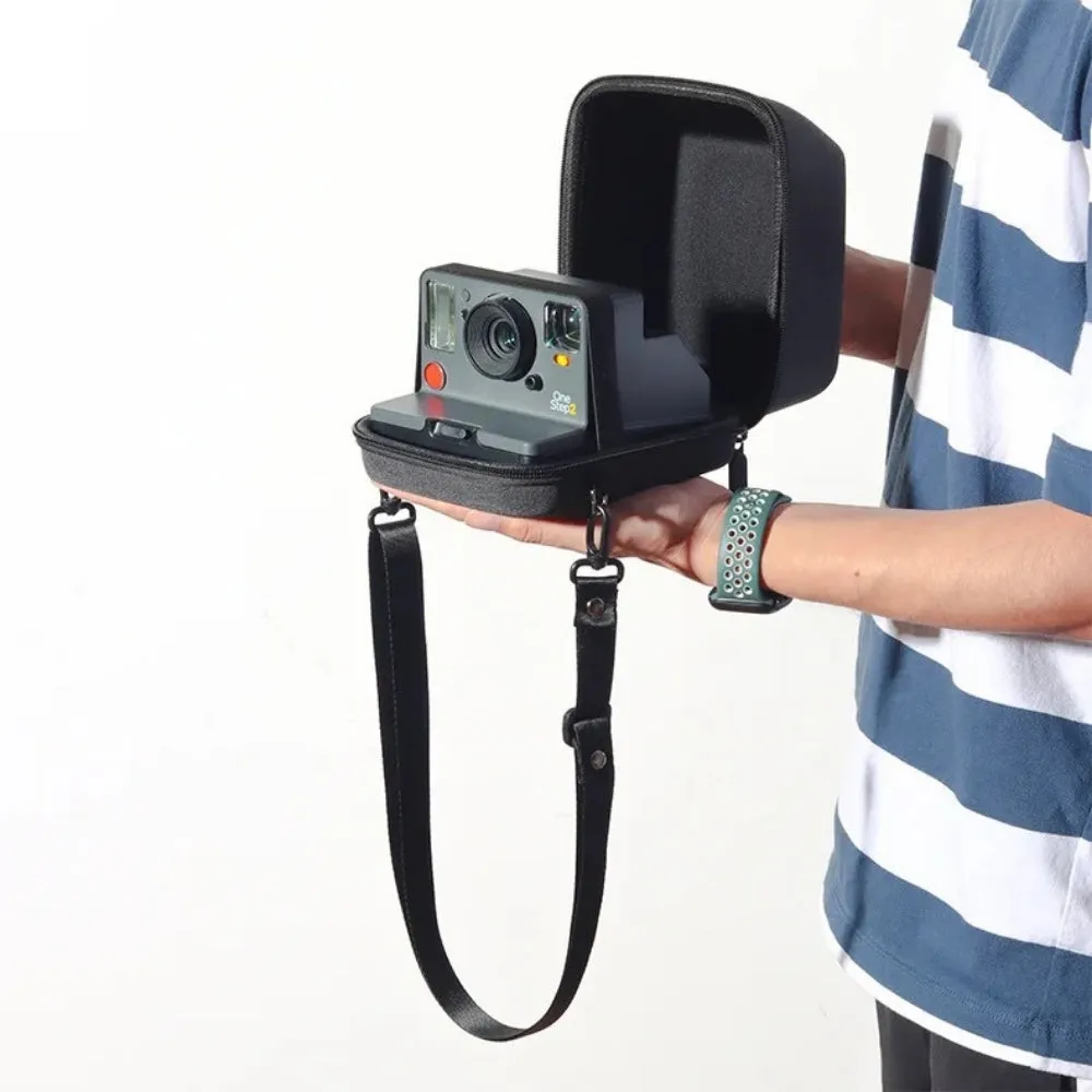 Pikxi Protective Hard Case Storage Bag for Polaroid I-2 / Now / Now  Instant Film Cameras with Body Strap