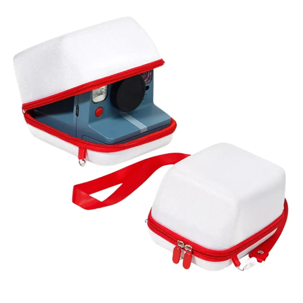 Pikxi Protective Hard Case Storage Bag for Polaroid I-2 / Now / Now  Instant Film Cameras with Body Strap