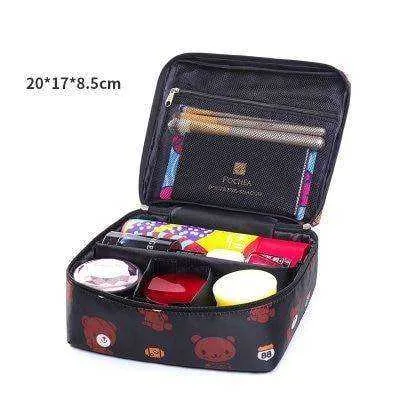 Portable Travel Cosmetic Pouch Organizer