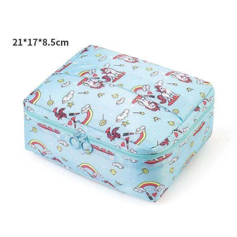 Portable Travel Cosmetic Pouch Organizer