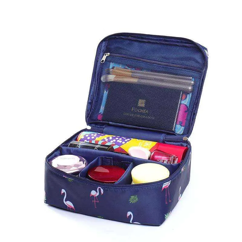 Portable Travel Cosmetic Pouch Organizer