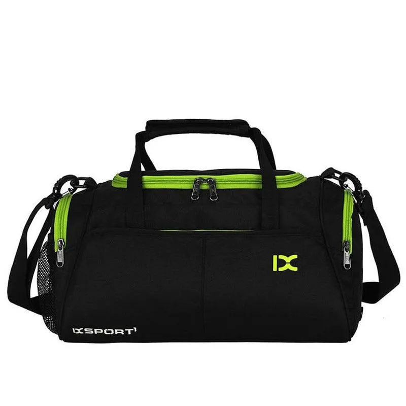 Quality Compact Gym Bag Sports Bag Travel Bag With Cross body Shoulder Strap Shoe Compartment Waterproof Unisex