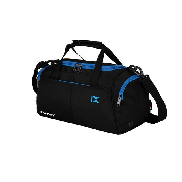 Quality Compact Gym Bag Sports Bag Travel Bag With Cross body Shoulder Strap Shoe Compartment Waterproof Unisex