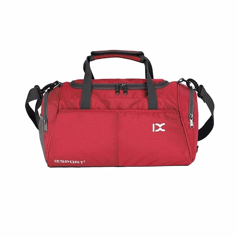 Quality Compact Gym Bag Sports Bag Travel Bag With Cross body Shoulder Strap Shoe Compartment Waterproof Unisex