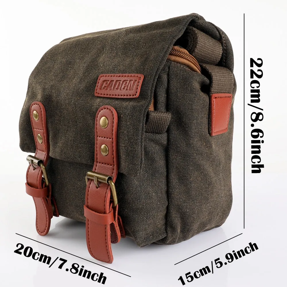 Retro Photo Case Causual Canvas Camera Bag For Fujifilm X-E4 X-T4 X-S10 X-T200 X-T100 X-T30 X-T20 X-A7 X-A5 X-A20 XT30 II XT30II