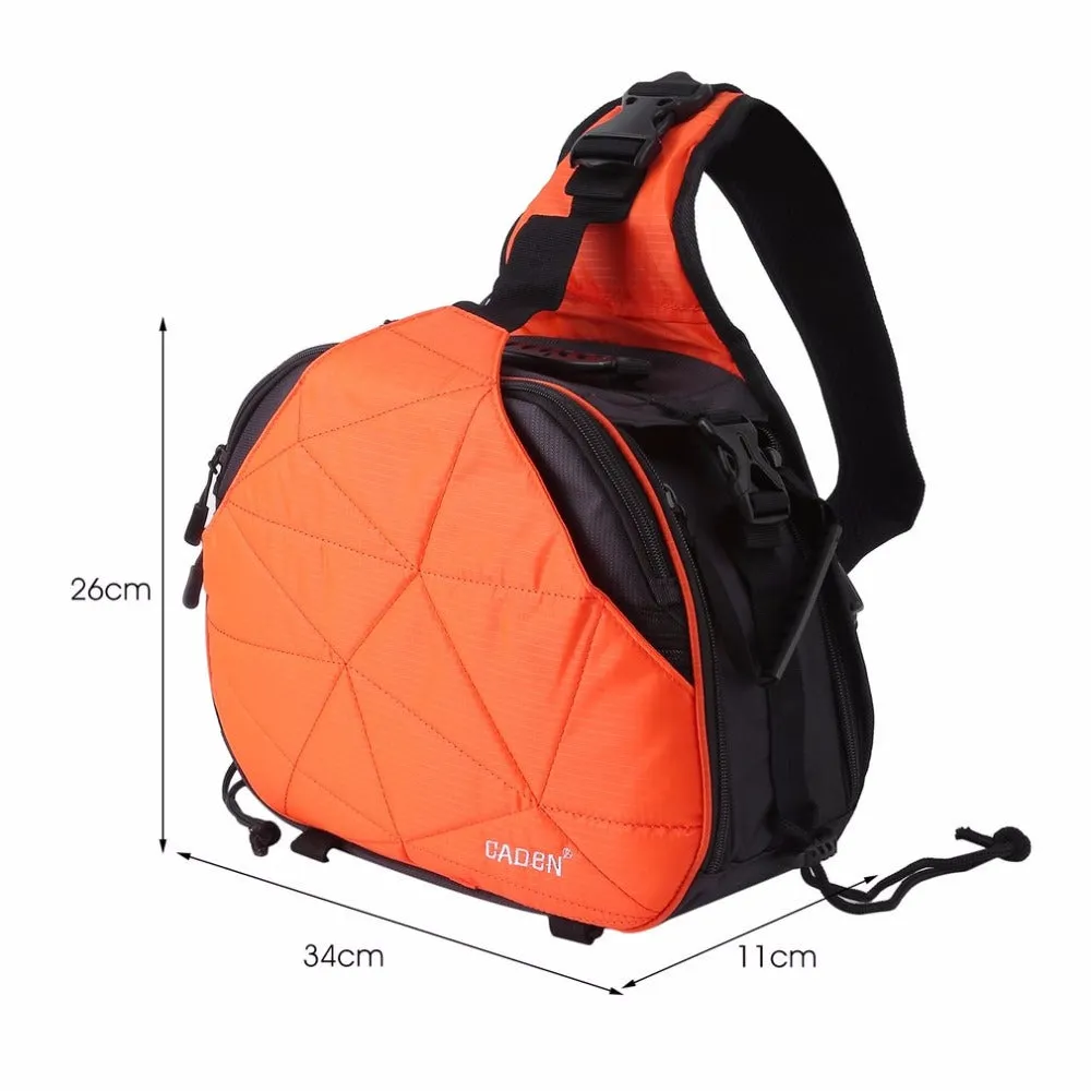 Sidiou Group Waterproof Sling Shoulder Camera Bags Digital Camera Shockproof Camera Messenger Bag