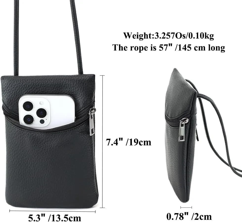 Small Crossbody Women Cell Phone Purse Wallet Bag With Shoulder Strap