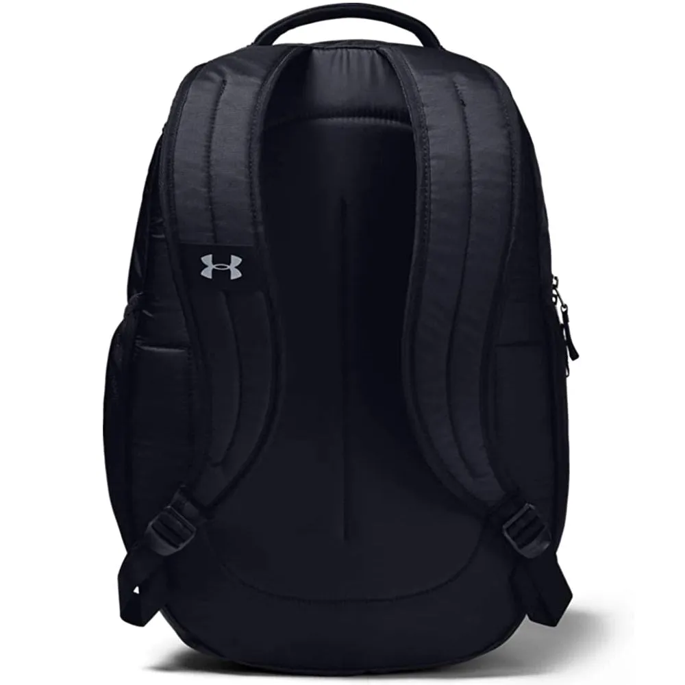 Under Armour Adult Hustle 4.0 Backpack | Black (001)/Silver