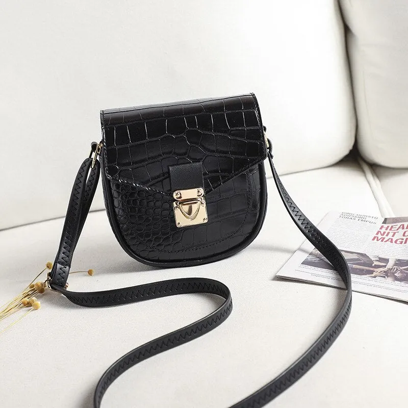 Vintage Crossbody Bags For Women 2021 Female Small PU Leather Saddle Shoulder Bag Luxury Ladies Phone Wallet Bag Designer bolsa