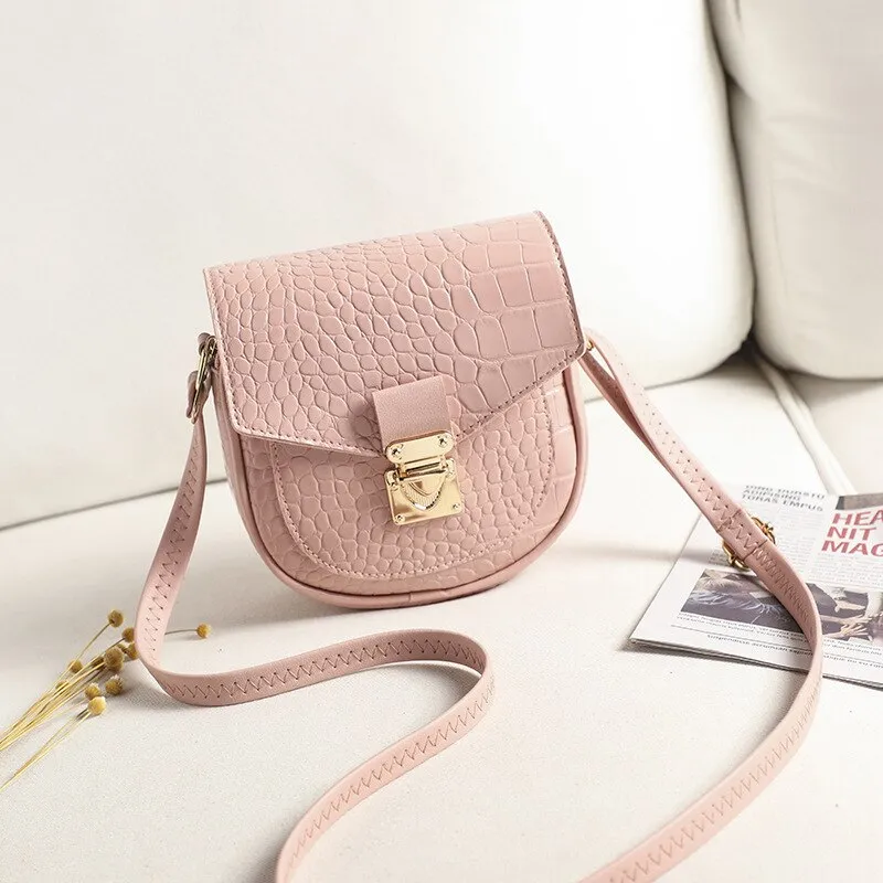Vintage Crossbody Bags For Women 2021 Female Small PU Leather Saddle Shoulder Bag Luxury Ladies Phone Wallet Bag Designer bolsa