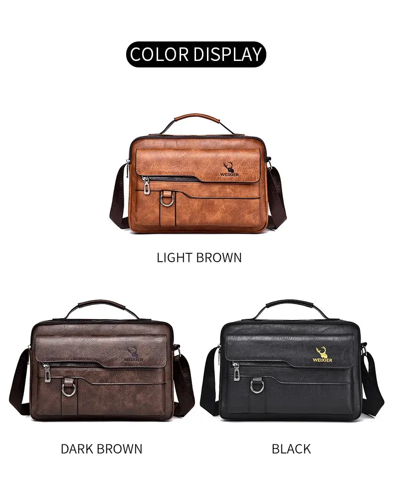 Vintage Leather handbag For Men