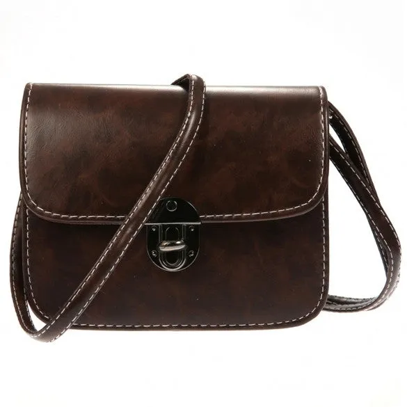 Women's Vintage Style Messenger Bag Flap Bag One Shoulder Bag